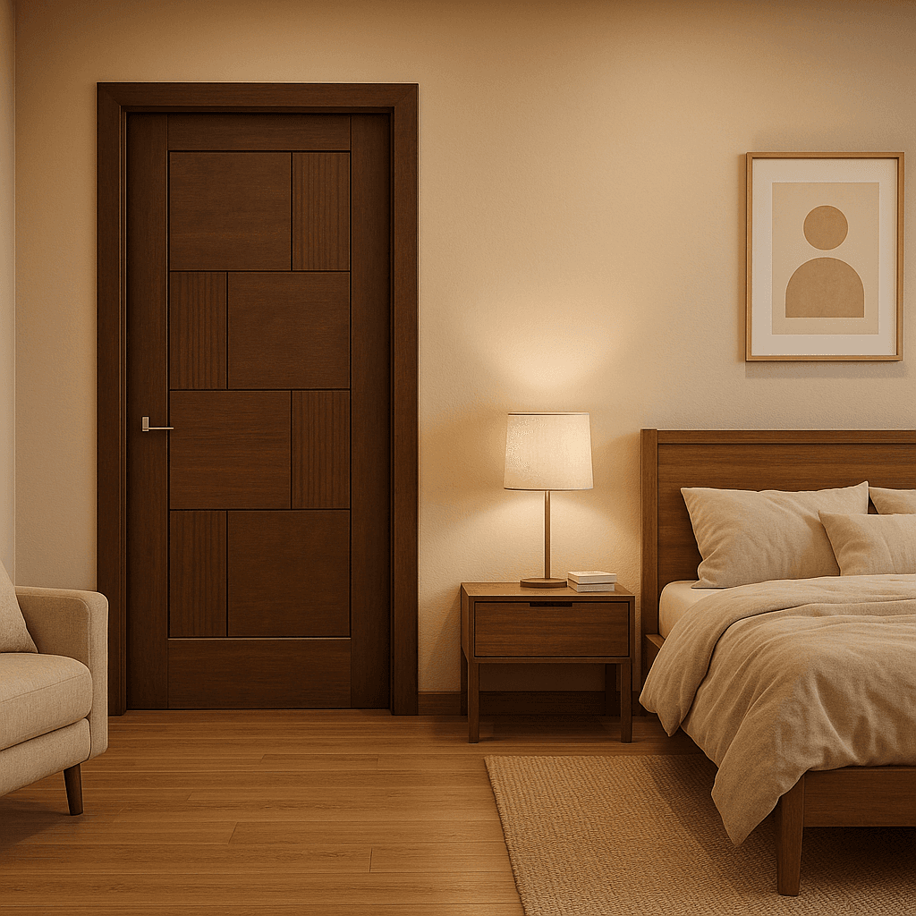 TRESSA Designer Door – Modern Wooden Door for Interiors.