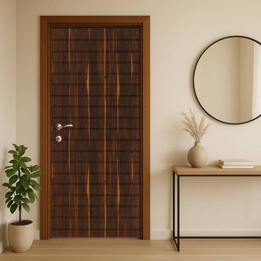 Buy Wooden Flush Door Online – Vertical Grain Design | Designer Door for Home.
