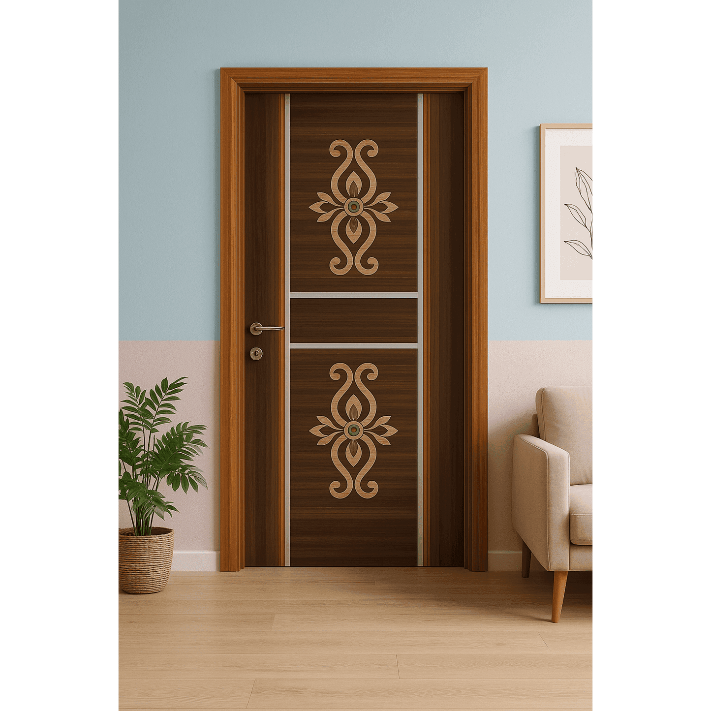 Decorative Designer Door.
