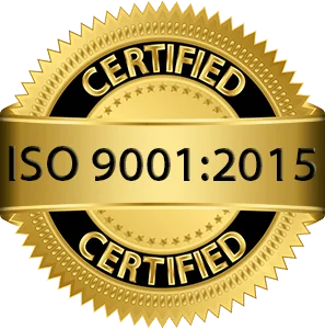 ISO 9001:2015 Certified