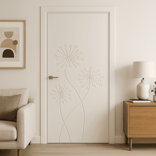 TRESSA™ Dandelion Dreams Kids Room Door – Whimsy Meets Elegance.
