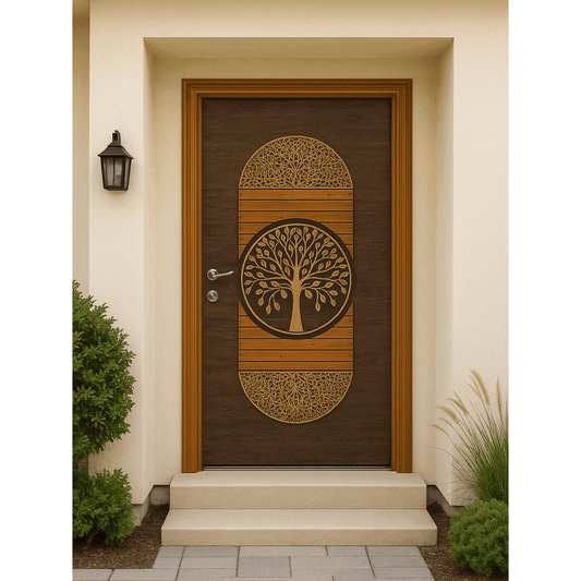 Tressa Designer Door –Tree of Life Main Door.